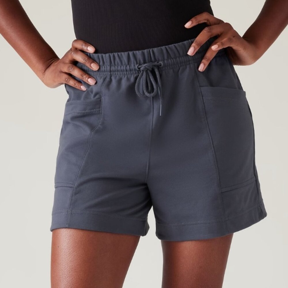 Athleta Retroterry Short Granite Blue